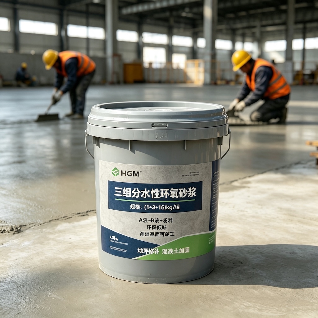 雁塔三组份水性环氧砂浆